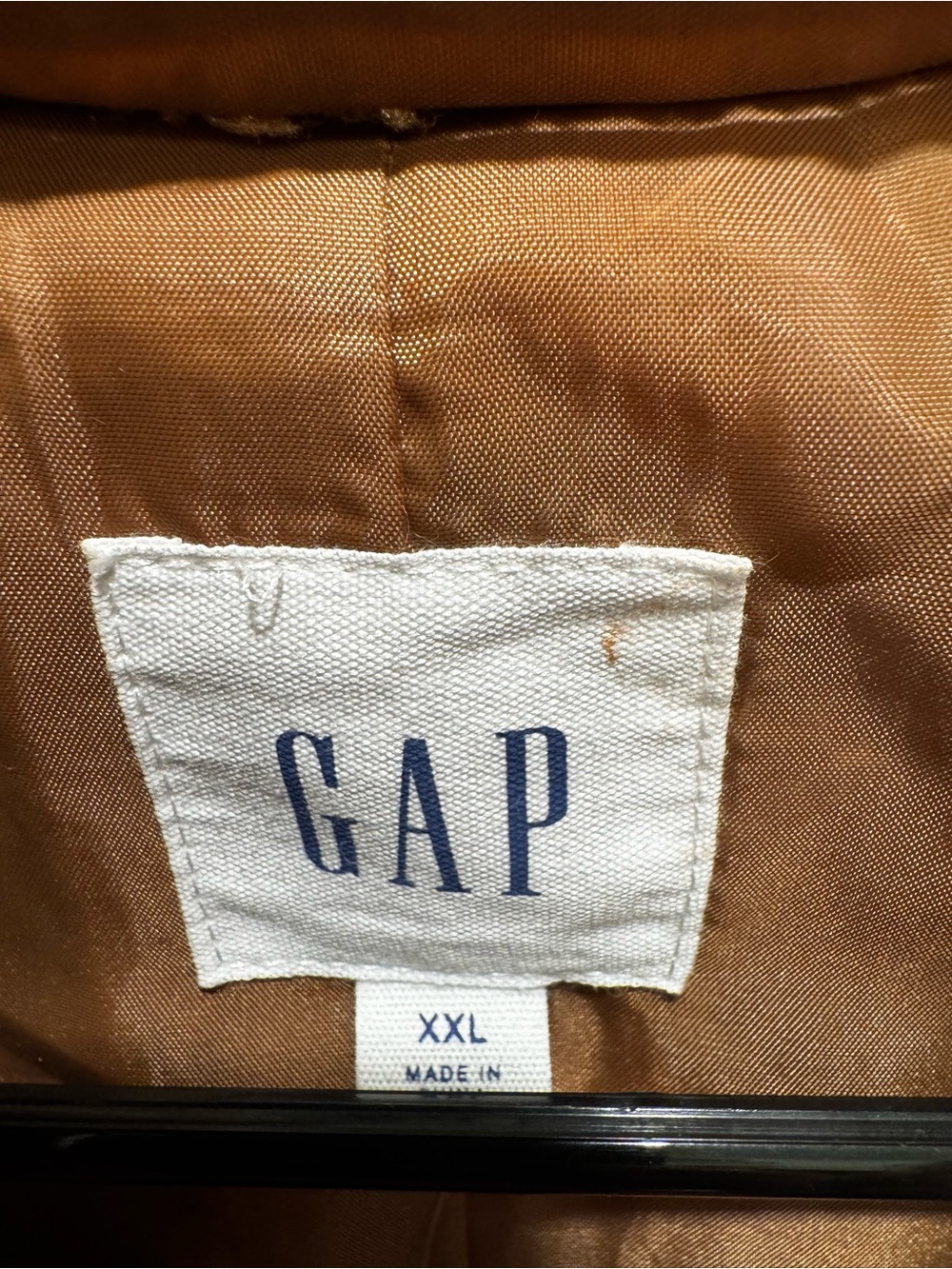 GAP Womens Brown Teddy Puffer Coat - Picture 3 of 6